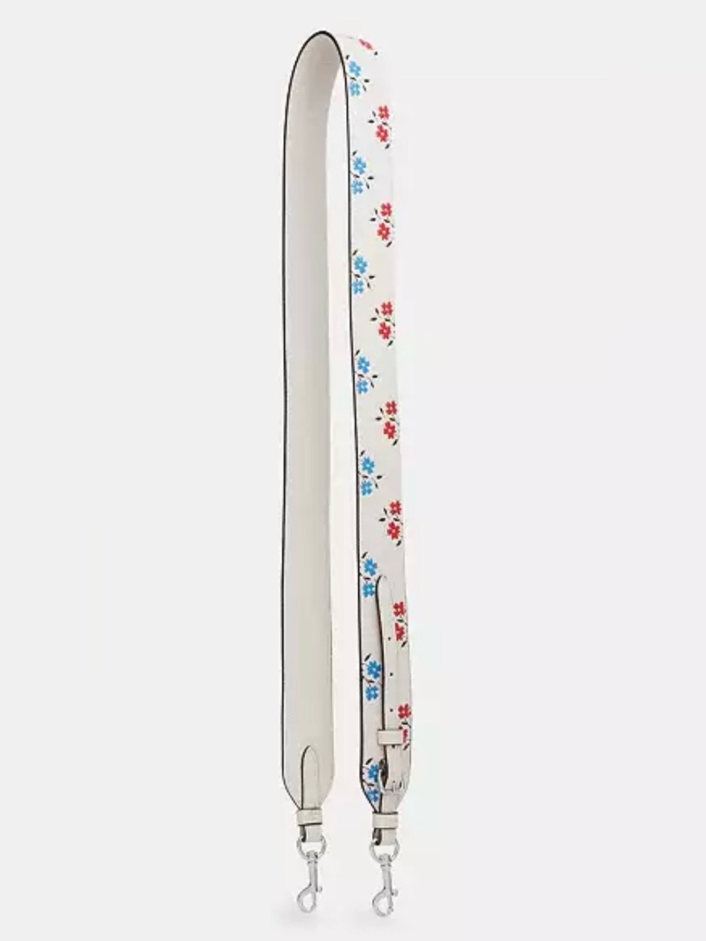 Coach Leather Purse Strap With Floral Print CU241 New